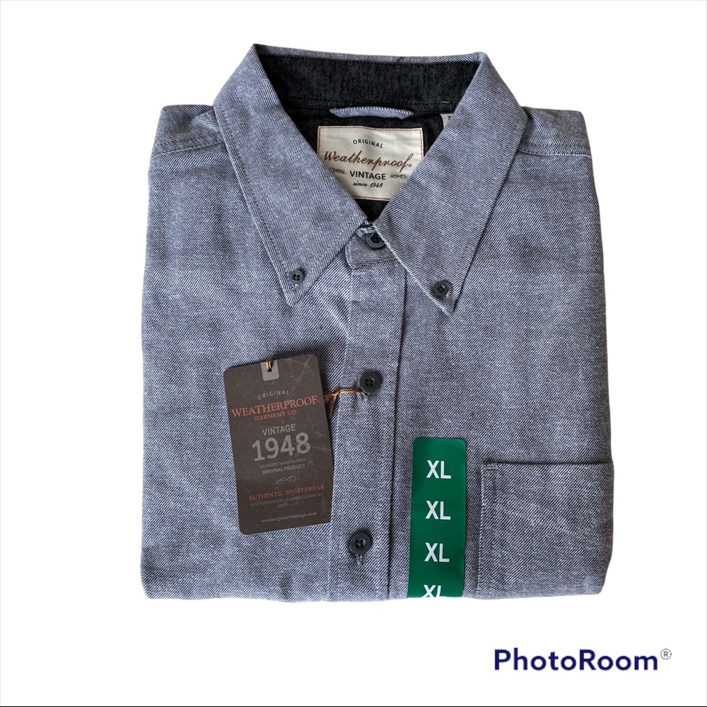 Weatherproof Vintage button down long sleeve men’s shirt